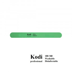 Пилка-баф Kodi Professional 100/180 зелёная круг